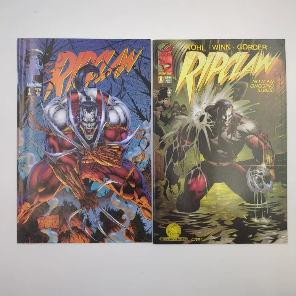 Ripclaw Comic Lot of 8 Issues #1-6, #1 & Special Image Comics Modern Age